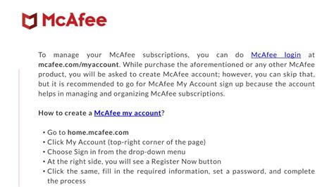mcafee my account billing.